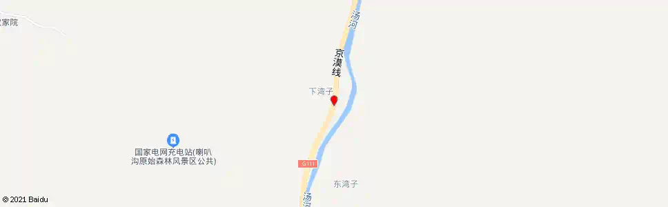 北京喇叭沟门乡下湾子_公交站地图_北京公交_妙搜公交查询2025