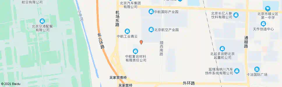 北京中航复材_公交站地图_北京公交_妙搜公交查询2025