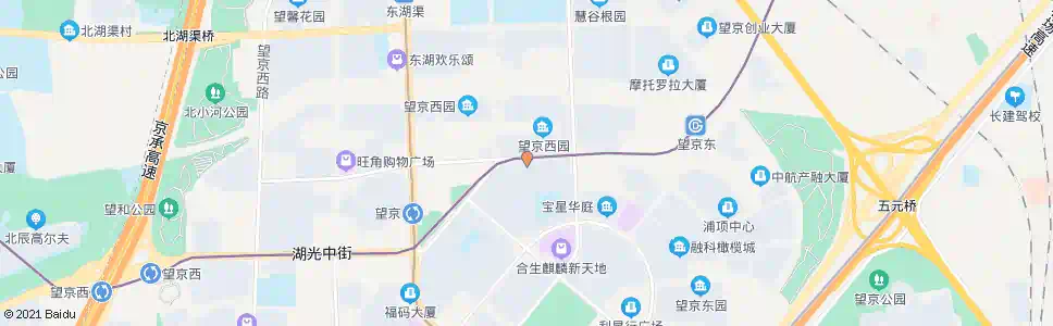北京望京西园三区北门_公交站地图_北京公交_妙搜公交查询2025