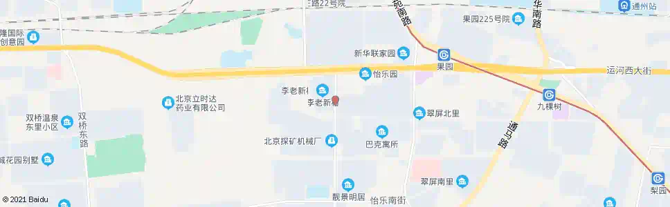 北京新华联家园西门_公交站地图_北京公交_妙搜公交查询2025