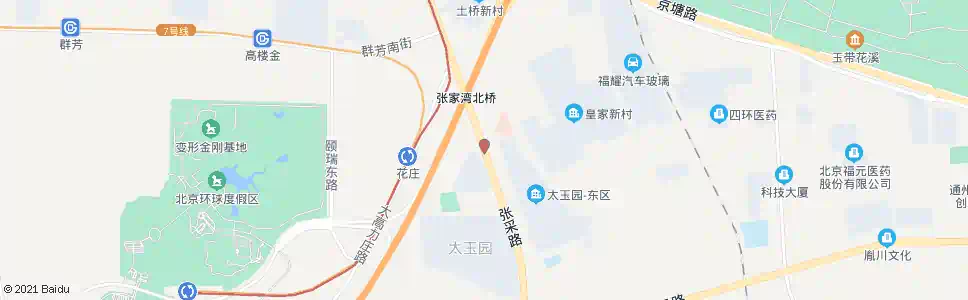 北京太玉园小区北口_公交站地图_北京公交_妙搜公交查询2025