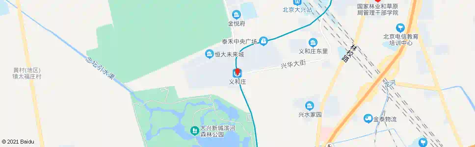 北京伊各庄_公交站地图_北京公交_妙搜公交查询2025