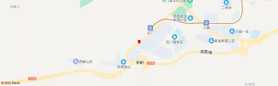 北京华侨陵园_公交站地图_北京公交_妙搜公交查询2025