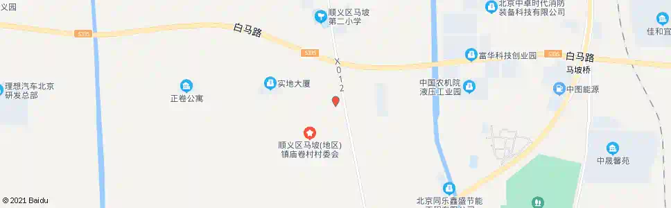 北京马坡_公交站地图_北京公交_妙搜公交查询2025