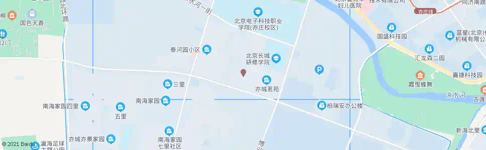 北京中芯花园_公交站地图_北京公交_妙搜公交查询2025