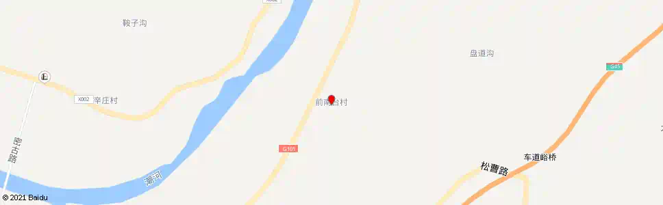 北京前南台_公交站地图_北京公交_妙搜公交查询2025