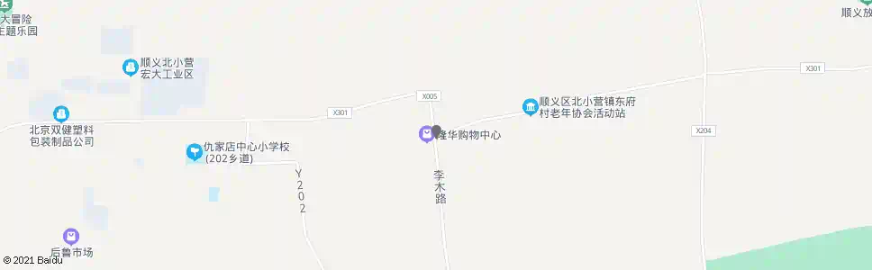 北京东府市场_公交站地图_北京公交_妙搜公交查询2025