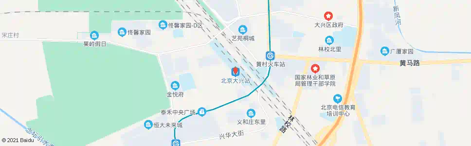 北京大兴长途汽车站_公交站地图_北京公交_妙搜公交查询2025