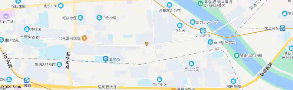 北京北小园_公交站地图_北京公交_妙搜公交查询2025