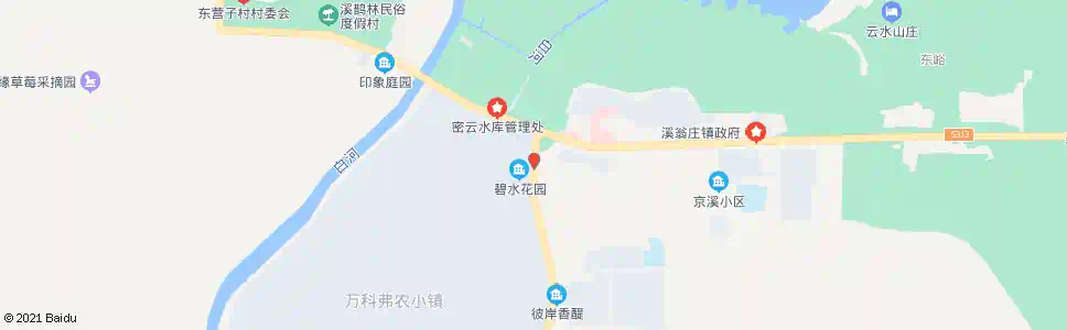北京溪翁庄_公交站地图_北京公交_妙搜公交查询2025