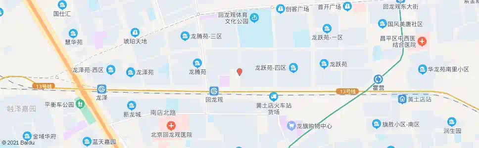 北京龙腾苑四区西门_公交站地图_北京公交_妙搜公交查询2025