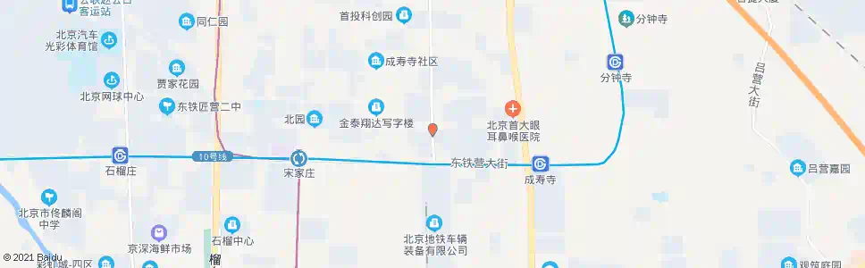 北京方庄南路南口_公交站地图_北京公交_妙搜公交查询2025