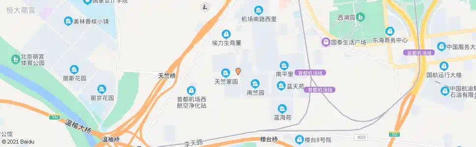 北京天竺村_公交站地图_北京公交_妙搜公交查询2025