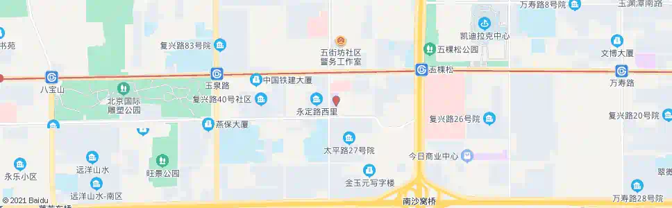 北京翡翠城小区北_公交站地图_北京公交_妙搜公交查询2025