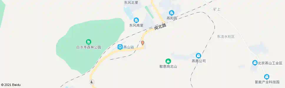 北京燕化东风_公交站地图_北京公交_妙搜公交查询2025