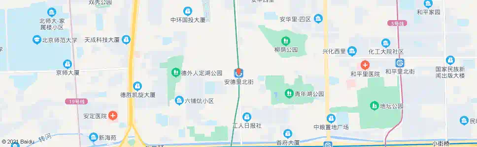 北京鼓楼外大街南站_公交站地图_北京公交_妙搜公交查询2025