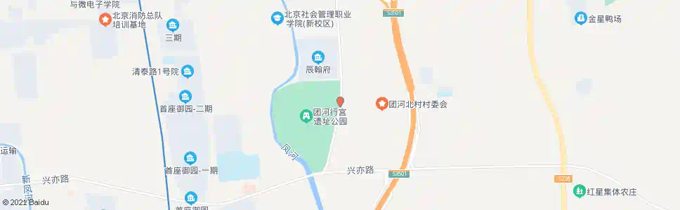 北京团河行宫_公交站地图_北京公交_妙搜公交查询2025