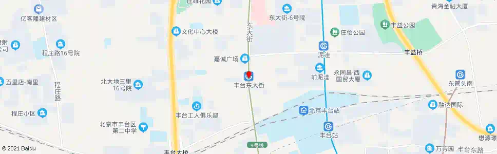 北京丰台东大街站_公交站地图_北京公交_妙搜公交查询2025