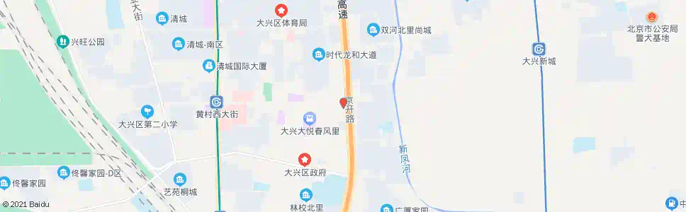 北京黄村东大街东口北_公交站地图_北京公交_妙搜公交查询2025