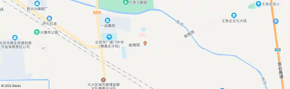 北京魏善庄村_公交站地图_北京公交_妙搜公交查询2025