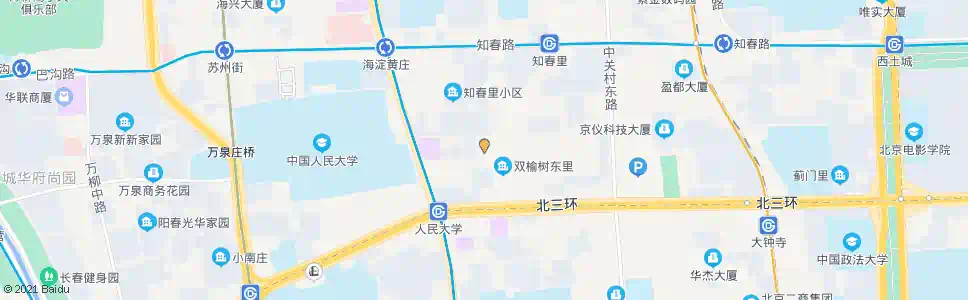 北京双榆树公园_公交站地图_北京公交_妙搜公交查询2025