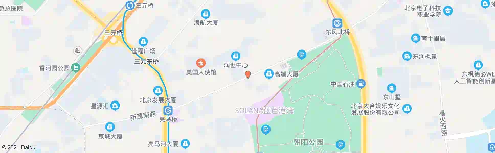 北京安家楼_公交站地图_北京公交_妙搜公交查询2025