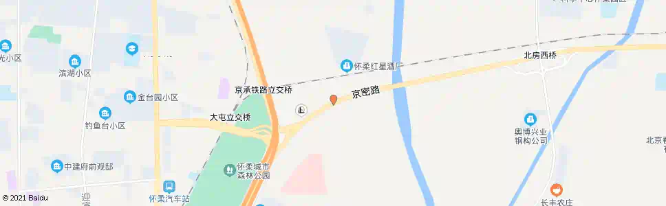 北京王化村_公交站地图_北京公交_妙搜公交查询2025