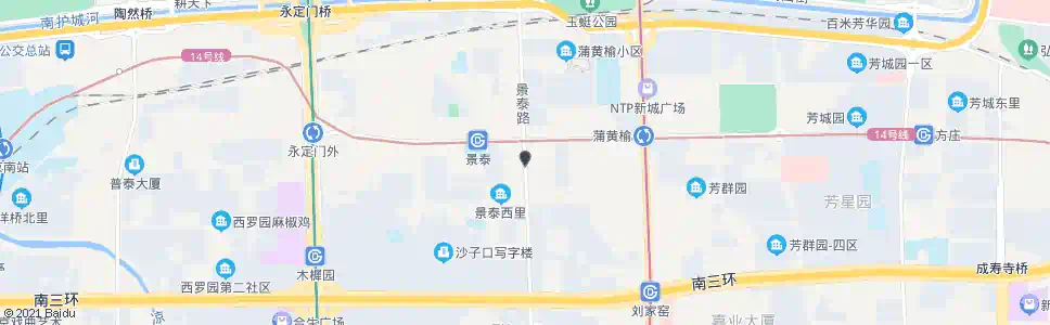 北京琉璃井_公交站地图_北京公交_妙搜公交查询2025