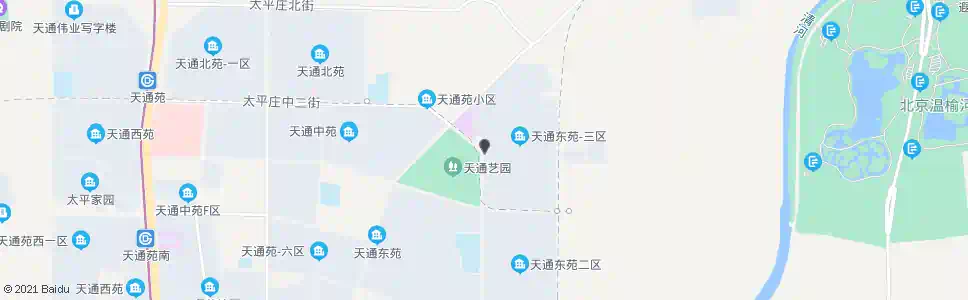 北京天通东苑三区西门_公交站地图_北京公交_妙搜公交查询2025