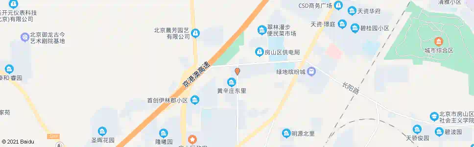 北京黄辛庄东里_公交站地图_北京公交_妙搜公交查询2025