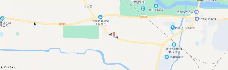 北京房山李庄东_公交站地图_北京公交_妙搜公交查询2025