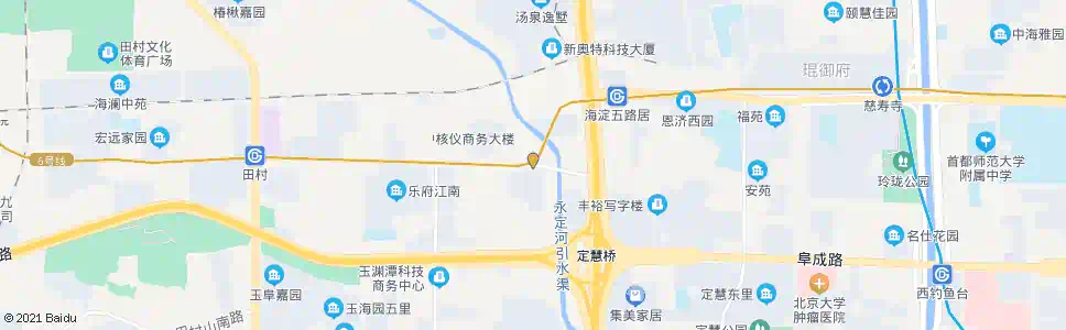 北京五孔桥_公交站地图_北京公交_妙搜公交查询2025