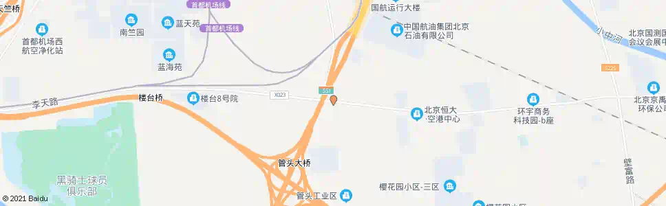 北京岗山村南站_公交站地图_北京公交_妙搜公交查询2025