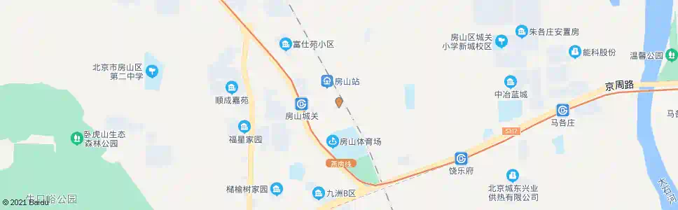 北京房山矿家属楼_公交站地图_北京公交_妙搜公交查询2025