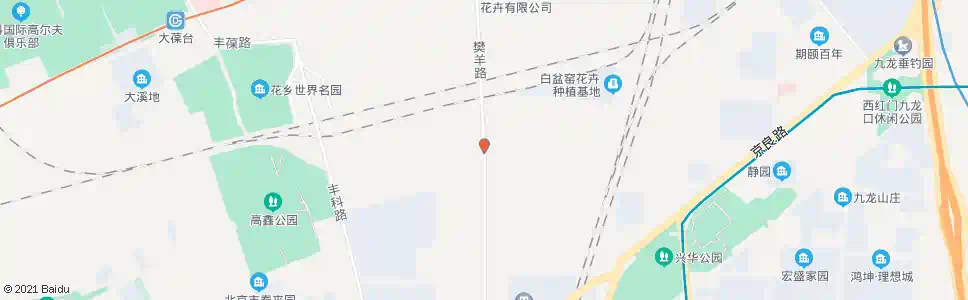 北京高立庄村_公交站地图_北京公交_妙搜公交查询2025