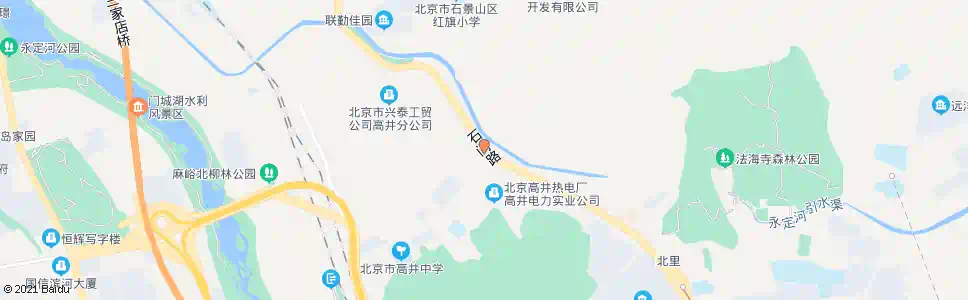 北京高井路口西_公交站地图_北京公交_妙搜公交查询2025