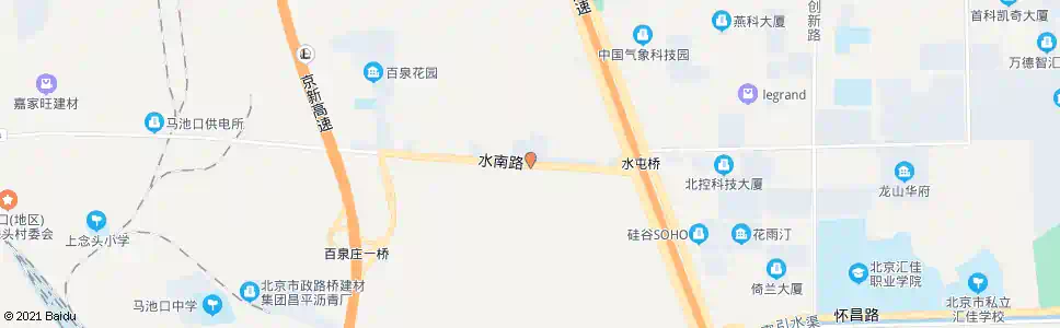 北京水屯家园_公交站地图_北京公交_妙搜公交查询2025