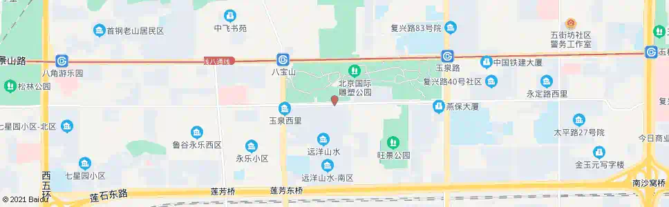 北京鲁谷_公交站地图_北京公交_妙搜公交查询2025