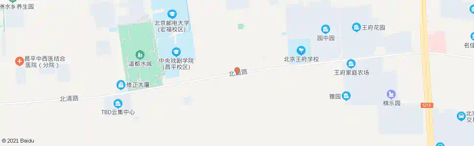 北京白庙村_公交站地图_北京公交_妙搜公交查询2025