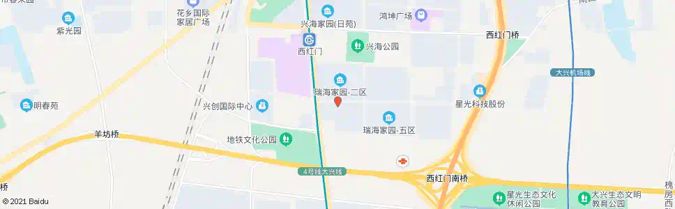 北京瑞海三区_公交站地图_北京公交_妙搜公交查询2025