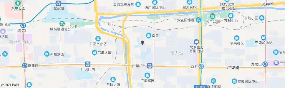 北京双花园西里_公交站地图_北京公交_妙搜公交查询2025