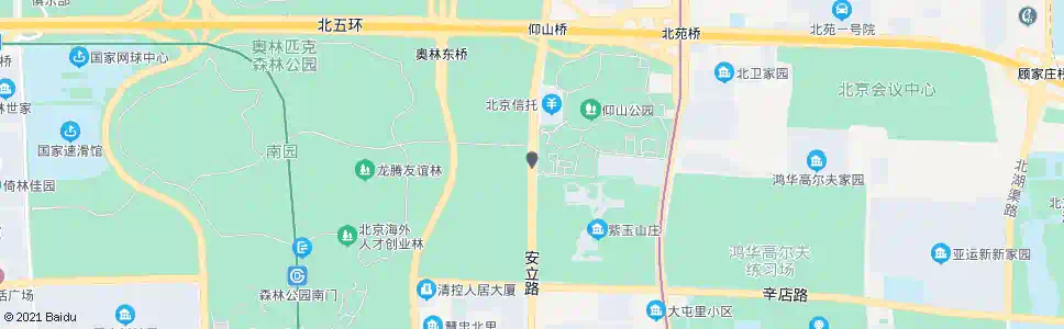 北京仰山桥南_公交站地图_北京公交_妙搜公交查询2025