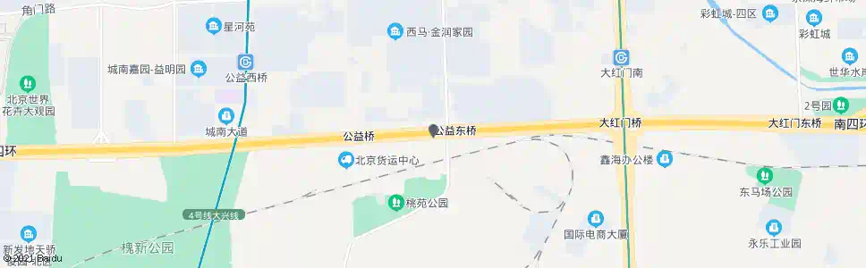 北京公益东桥西_公交站地图_北京公交_妙搜公交查询2025