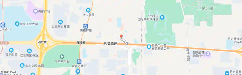 北京垡头桥北_公交站地图_北京公交_妙搜公交查询2025