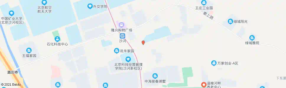 北京于新庄路_公交站地图_北京公交_妙搜公交查询2025