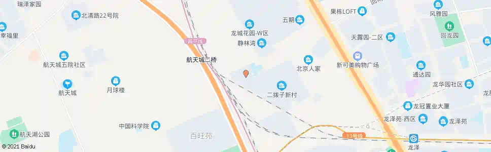 北京二拨子新村_公交站地图_北京公交_妙搜公交查询2025