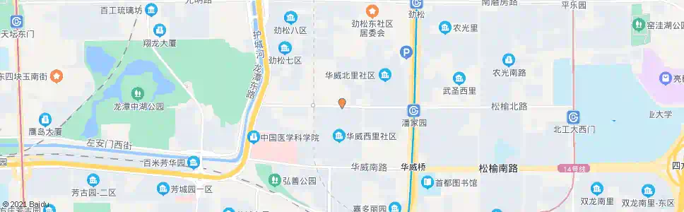 北京华威西里_公交站地图_北京公交_妙搜公交查询2025