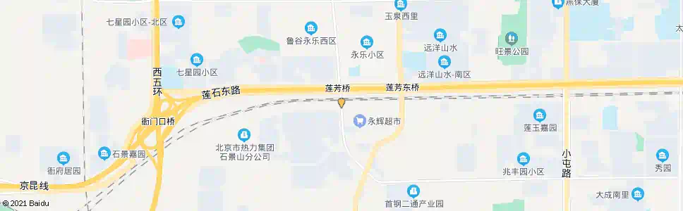 北京莲芳桥南_公交站地图_北京公交_妙搜公交查询2025