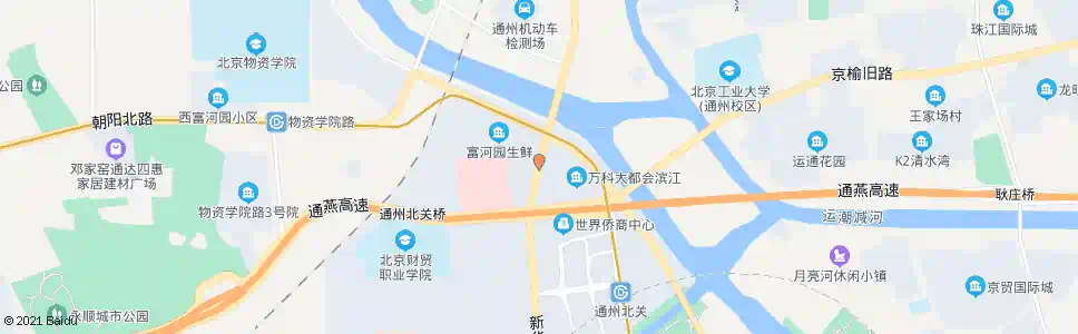 北京富河园小区_公交站地图_北京公交_妙搜公交查询2025