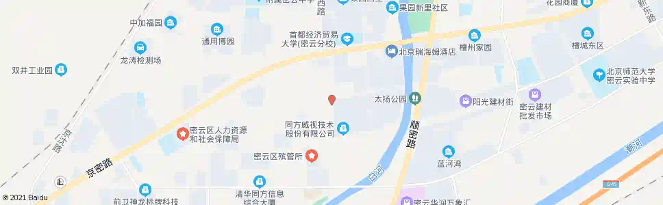 北京大桥村_公交站地图_北京公交_妙搜公交查询2025